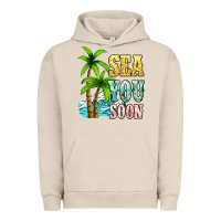 Pigment French Oak Sea you soon Urban Hoodie - NancyCooperArtShop