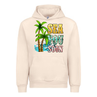 Sandshell Sea you soon Urban Hoodie - NancyCooperArtShop