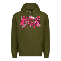 Army Green pca breast cancer patient care assistant Premium Hoodie - LillyAllenDesigns