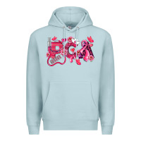 Blue Mist pca breast cancer patient care assistant Premium Hoodie - LillyAllenDesigns