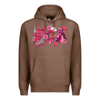Chestnut pca breast cancer patient care assistant Premium Hoodie - LillyAllenDesigns