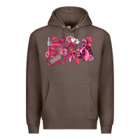 Coffee pca breast cancer patient care assistant Premium Hoodie - LillyAllenDesigns