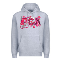 Heather Grey pca breast cancer patient care assistant Premium Hoodie - LillyAllenDesigns