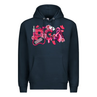 Navy pca breast cancer patient care assistant Premium Hoodie - LillyAllenDesigns