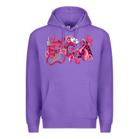 Purple pca breast cancer patient care assistant Premium Hoodie - LillyAllenDesigns