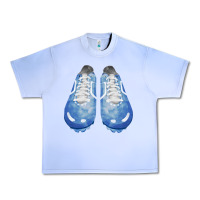Grape Ice blue cleats fa element Urban Heavy Tee - FaDigitalArtStudio