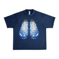 Navy blue cleats fa element Urban Heavy Tee - FaDigitalArtStudio