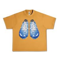Peanut Butter blue cleats fa element Urban Heavy Tee - FaDigitalArtStudio