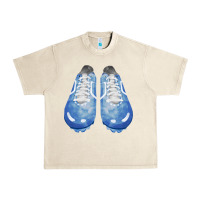 Sandshell blue cleats fa element Urban Heavy Tee - FaDigitalArtStudio