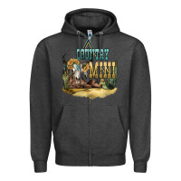 Charcoal Heather country mini Zipper Hoodie - NancyCooperArtShop