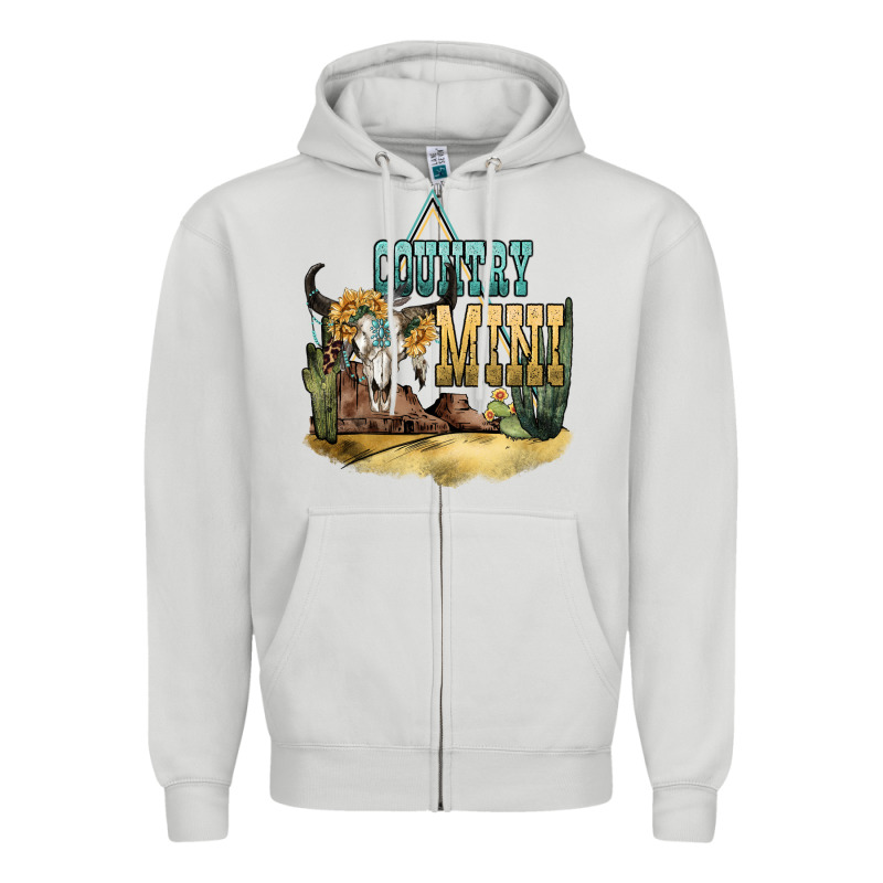 Country Mini Zipper Hoodie by NancyCooperArtShop | Teevron