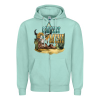 Seafoam country mini Zipper Hoodie - NancyCooperArtShop