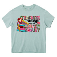 Arona Teachers Always Make The Nice List Heavy Core Tee - CowhideDigitalArt