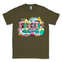 Army Green instructional assistant's Classic Tee - AdoDesignShop
