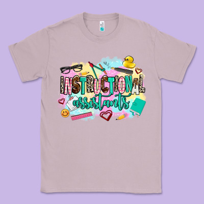 Instructional Assistant's Classic Tee Designed By Adodesignshop