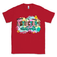 Red instructional assistant's Classic Tee - AdoDesignShop