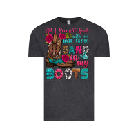 Vintage Black all i brought back with me was some sand in my boots Vintage Tee - HRA Design Shop