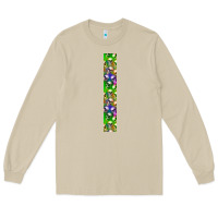 Mushroom Halloween Key Fob Long Sleeve Tee - BundleAndBundleShop