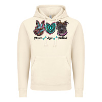 Vintage Artic peace love pitbull Vintage Hoodie - RanaPortraitStore
