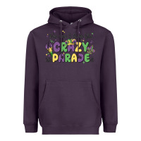 Plum we don't hide the crazy we parade it Heavyweight Hoodie - MaliasSmallBusiness