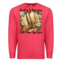 Cardinal reading is dreaming with your eyes open Premium Sweatshirt - NancyCooperArtShop