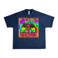 Navy gaymer mousepad Urban Heavy Tee - HRA Design Shop
