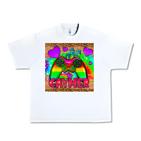 White gaymer mousepad Urban Heavy Tee - HRA Design Shop