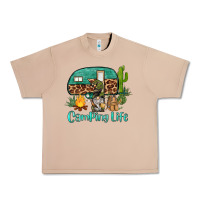 Burro camping life caravan and gnome Urban Heavy Tee - BarkalooDesign