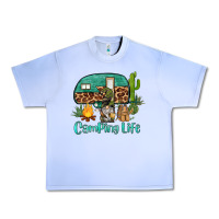 Grape Ice camping life caravan and gnome Urban Heavy Tee - BarkalooDesign
