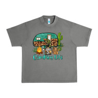 Tornado camping life caravan and gnome Urban Heavy Tee - BarkalooDesign