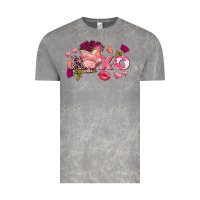 Chicken Valentine's Day Xoxo Vintage Tee | Teevron