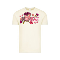 Vintage Arctic chicken valentine's day xoxo Vintage Tee - FaDigitalArtStudio