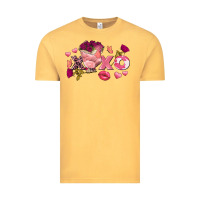 Vintage Mustard chicken valentine's day xoxo Vintage Tee - FaDigitalArtStudio