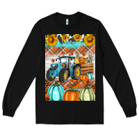 Black fall farm tractor air freshener Long Sleeve Tee - Artiststas