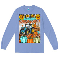 Colony Blue fall farm tractor air freshener Long Sleeve Tee - Artiststas