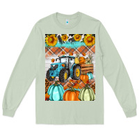 Matcha fall farm tractor air freshener Long Sleeve Tee - Artiststas