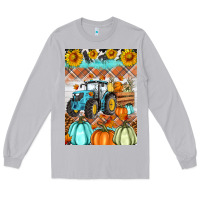 Fall Farm Tractor Air Freshener Long Sleeve Tee | Teevron