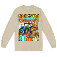 Mushroom fall farm tractor air freshener Long Sleeve Tee - Artiststas