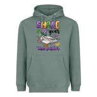 Sage shake your tail feather mardi gras Heavyweight Hoodie - MaliasSmallBusiness