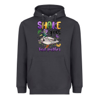 Smoke shake your tail feather mardi gras Heavyweight Hoodie - MaliasSmallBusiness
