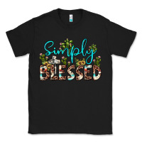 Black simply blessed Classic Tee - JahusDesignShop