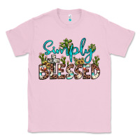 Bubblegum Pink simply blessed Classic Tee - JahusDesignShop