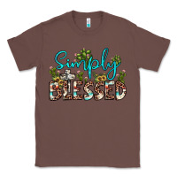 Chestnut simply blessed Classic Tee - JahusDesignShop