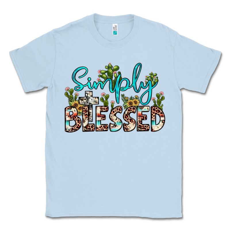 Simply Blessed Classic Tee by JahusDesignShop | Teevron