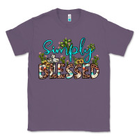 Lavender simply blessed Classic Tee - JahusDesignShop