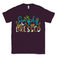 Plum simply blessed Classic Tee - JahusDesignShop