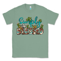 Sage simply blessed Classic Tee - JahusDesignShop