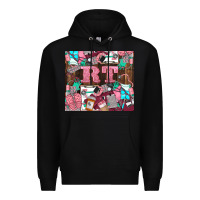 Black rt Premium Hoodie - LillyAllenDesigns