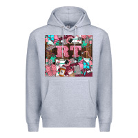 Heather Grey rt Premium Hoodie - LillyAllenDesigns