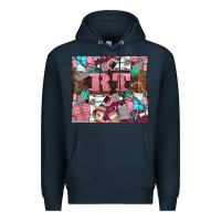 Navy rt Premium Hoodie - LillyAllenDesigns